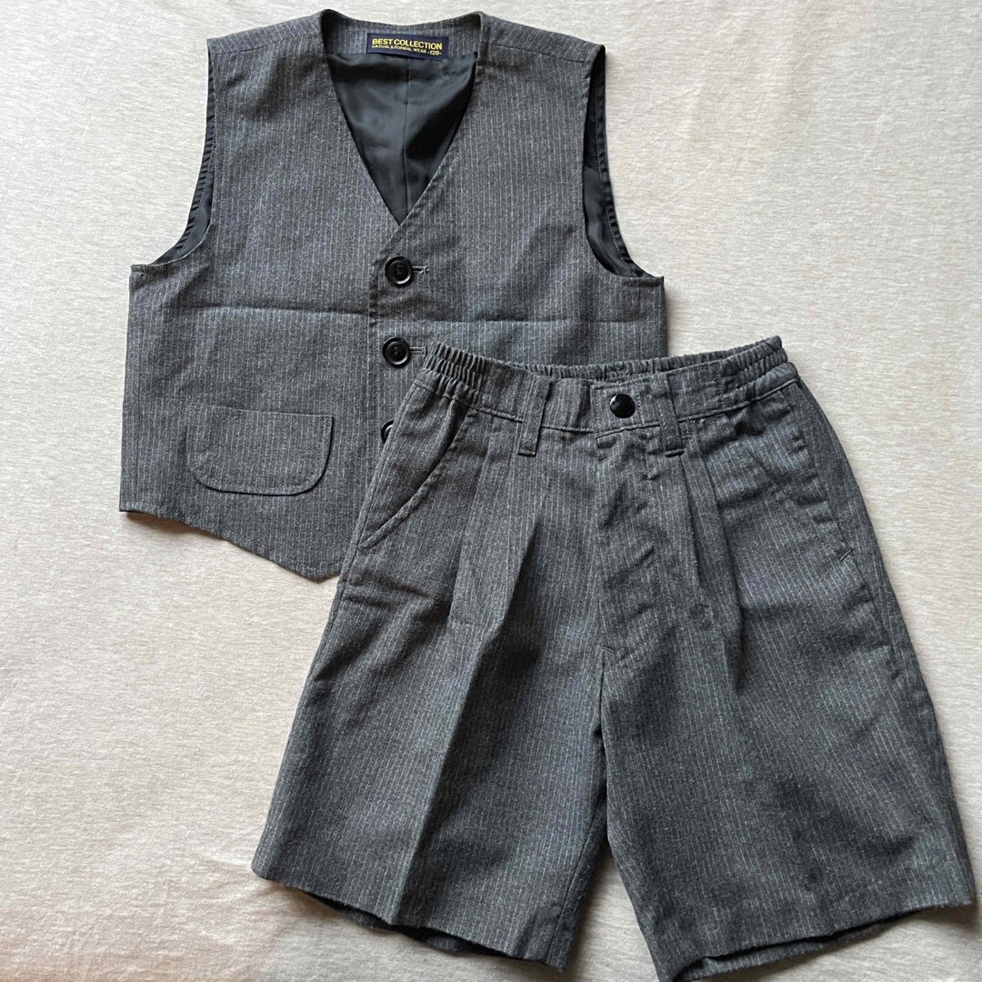 COMME CA ISM(コムサイズム)のCOMME CA ISMシャツ BEST COLLECTION ベスト&パンツ キッズ/ベビー/マタニティのキッズ服男の子用(90cm~)(ドレス/フォーマル)の商品写真