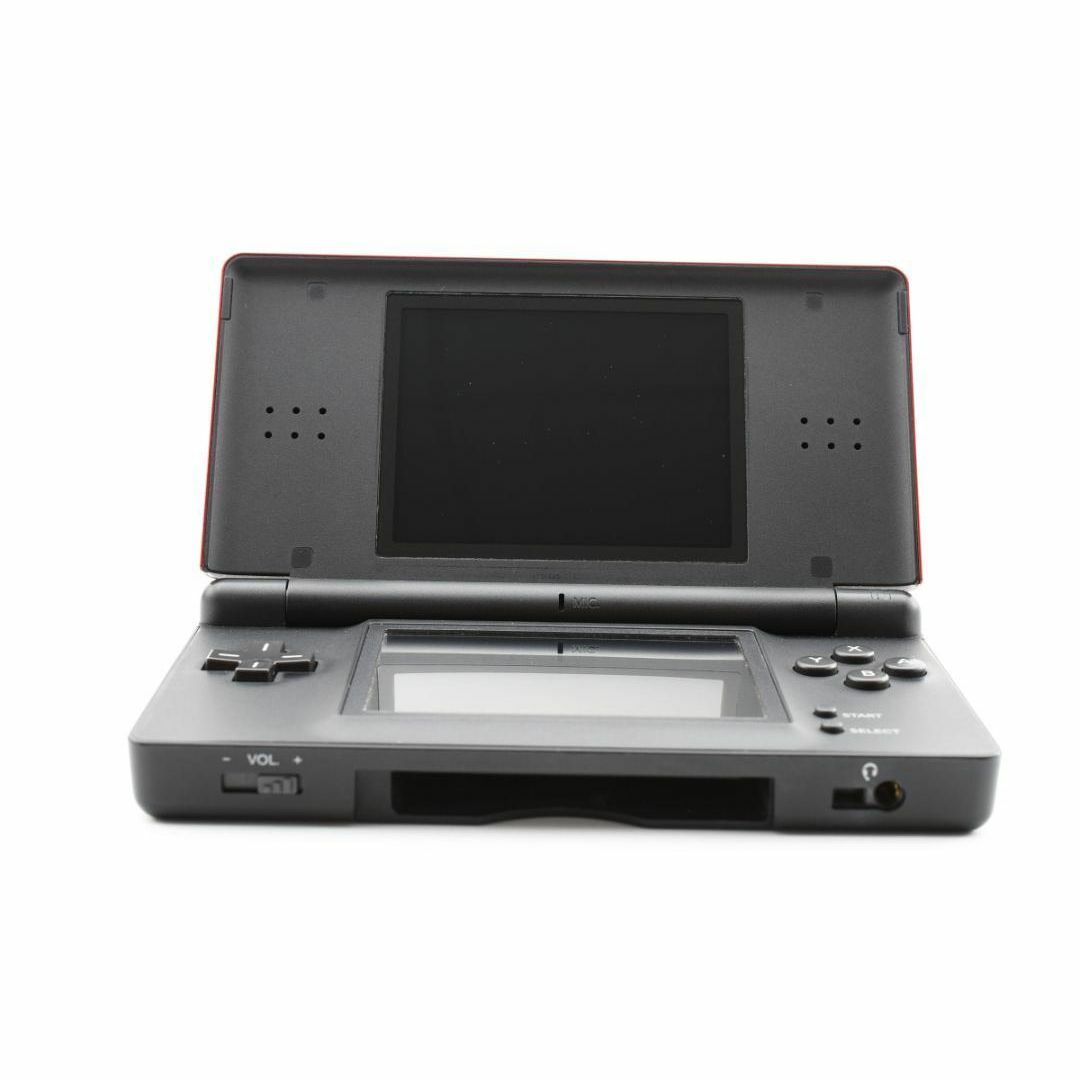 ニンテンドーDS(ニンテンドーDS)の【G0268】本体のみ ニンテンドーDS Lite クリムゾン/ブラック エンタメ/ホビーのゲームソフト/ゲーム機本体(携帯用ゲーム機本体)の商品写真