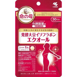 コバヤシセイヤク(小林製薬)の小林製薬の栄養補助食品 発酵大豆イソフラボン エクオール 30粒(その他)