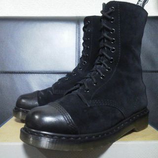 ドクターマーチン(Dr.Martens)のDr.Martens×UNSQUEAKY 10ホール UK6 黒 サイドジップ(ブーツ)