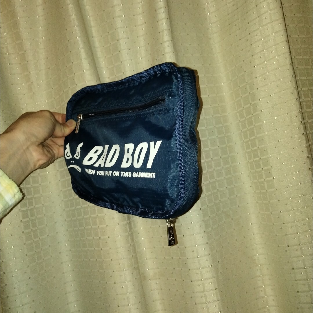 BADBOY(バッドボーイ)の【BAD BOY】00s ポケッタブルナップサック メンズのバッグ(バッグパック/リュック)の商品写真