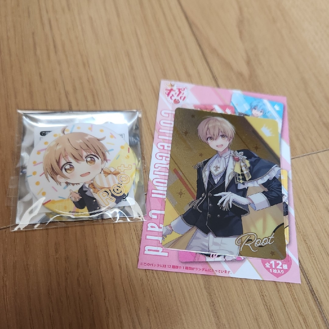 すとぷり Here We Go!! ver.!!るぅとくん缶バッジ カード エンタメ/ホビーのタレントグッズ(アイドルグッズ)の商品写真