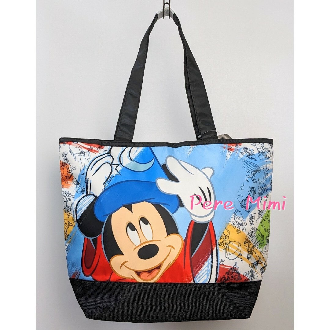 Disney(ディズニー)の海外 ディズニー ファンタジア インクアンドペイント トートバッグ 完売 新品 レディースのバッグ(トートバッグ)の商品写真