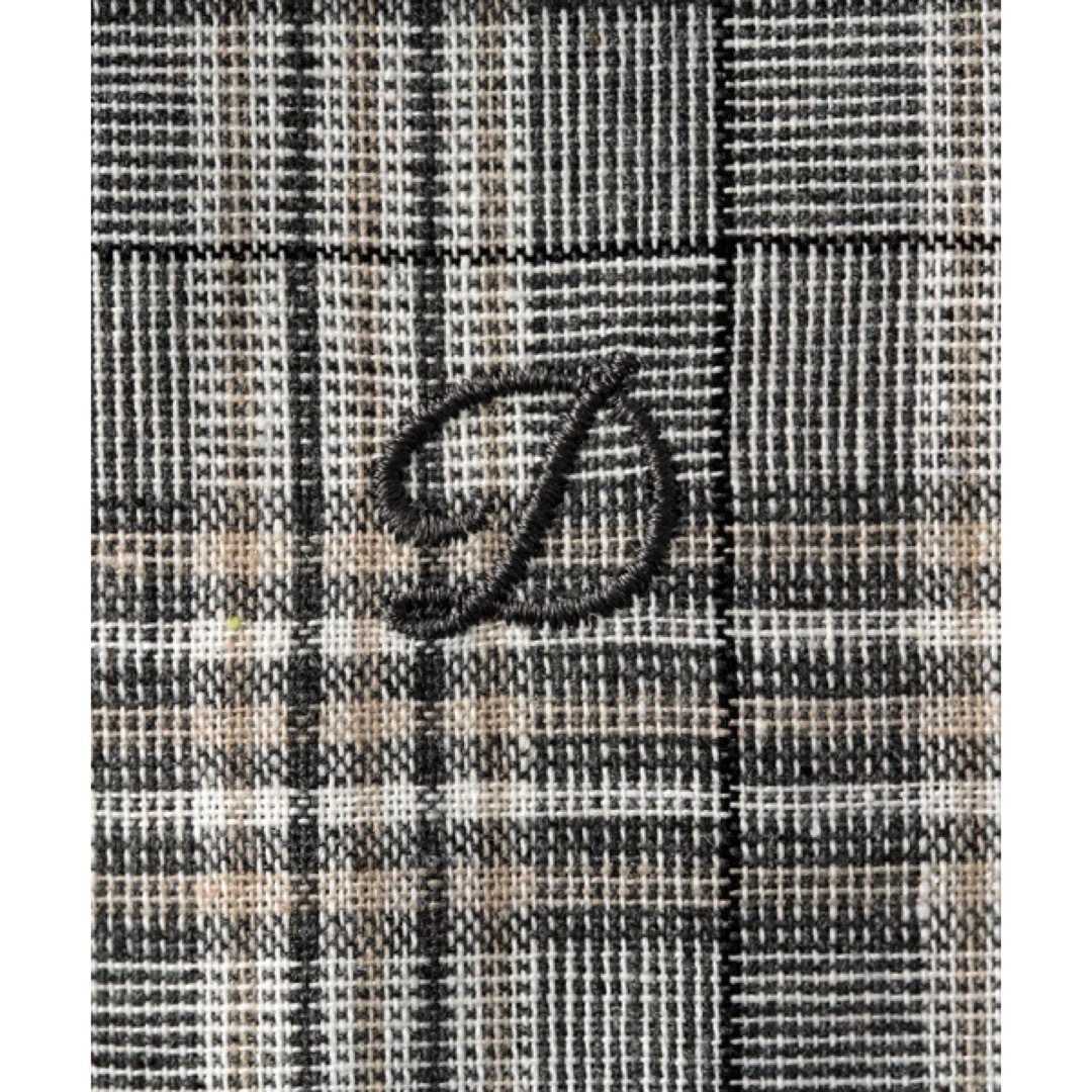 D.fesense(ディーフェセンス)のディーフェセンス 衿付きチェックボディ ロンパース キッズ/ベビー/マタニティのベビー服(~85cm)(ロンパース)の商品写真