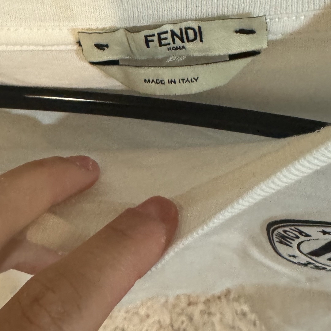 FENDI(フェンディ)の明日花キララ　三上悠亜　Rちゃん着フェンディ  ジャージーTシャツ レディースのトップス(Tシャツ(半袖/袖なし))の商品写真