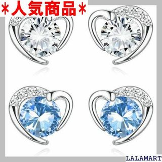 Diamday ピアス セット 2ペア ハート ピアス ゃ プレゼント 160(その他)