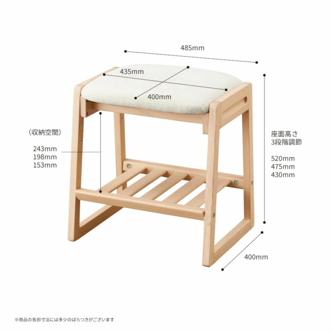 【色: ウォルナット×グレー】KOIZUMI(コイズミ) Faliss ファリス インテリア/住まい/日用品の収納家具(その他)の商品写真