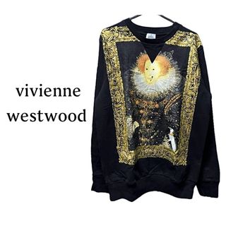 ヴィヴィアンウエストウッド(Vivienne Westwood)のヴィヴィアンウエストウッド【超希少】エリザベス1世 額縁 長袖 スウェット(スウェット)