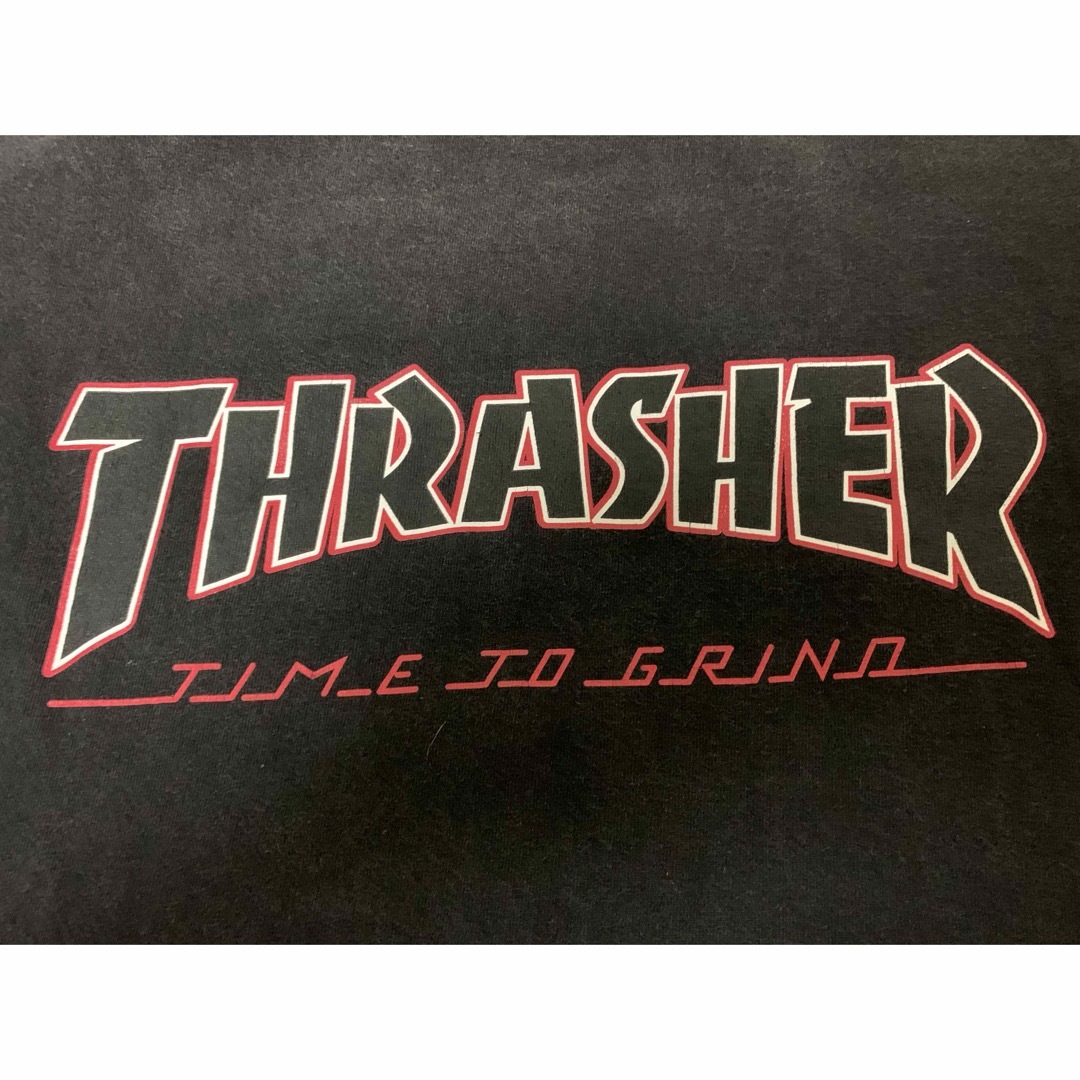 THRASHER(スラッシャー)のthrasher×independent コラボ　ロンT 難あり メンズのトップス(Tシャツ/カットソー(七分/長袖))の商品写真