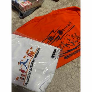 【非売品Tシャツ】鹿児島　菜の花マラソン　奄美スイミングスクール　Tシャツ(Tシャツ/カットソー(半袖/袖なし))