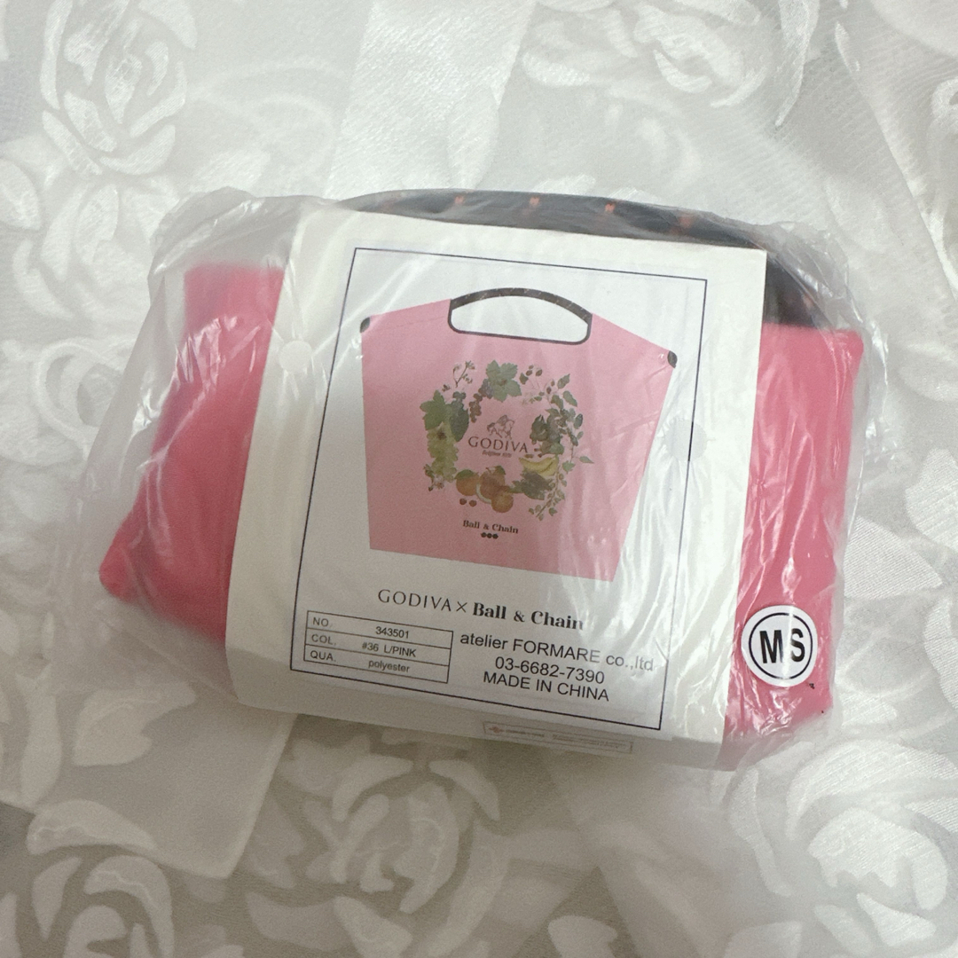 GODIVA(ゴディバ)のBall&Chain ボールアンドチェーン GODIVA MS ピンク レディースのバッグ(エコバッグ)の商品写真
