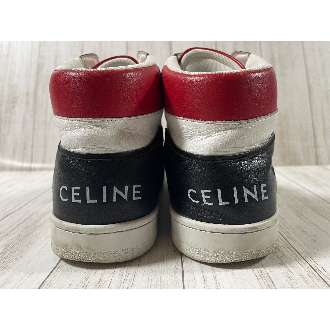 celine(セリーヌ)のＣＥＬＮＥ／セリーヌ　トレーナーハイトップスニーカー メンズの靴/シューズ(スニーカー)の商品写真