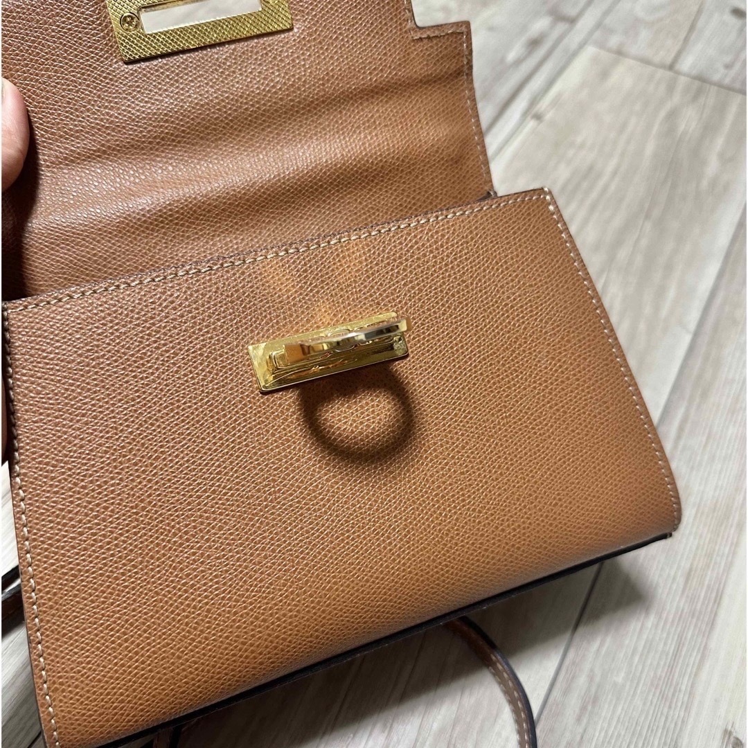 UNITED ARROWS(ユナイテッドアローズ)の期間限定❣️お値下げ【CARBOTTI】LICIA 241 ハンドバッグ　Tan レディースのバッグ(ショルダーバッグ)の商品写真