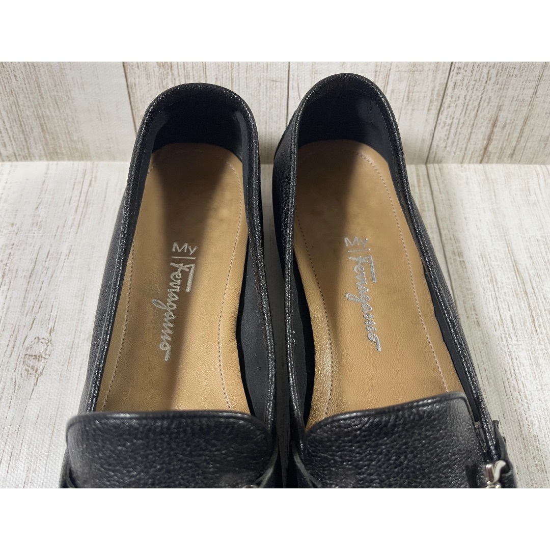 my ferragamo／マイフェラガモ ビットローファー