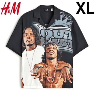 エイチアンドエム(H&M)の新品 H&M × アウトキャスト OUTKAST シャツ HIPHOP XL(シャツ)