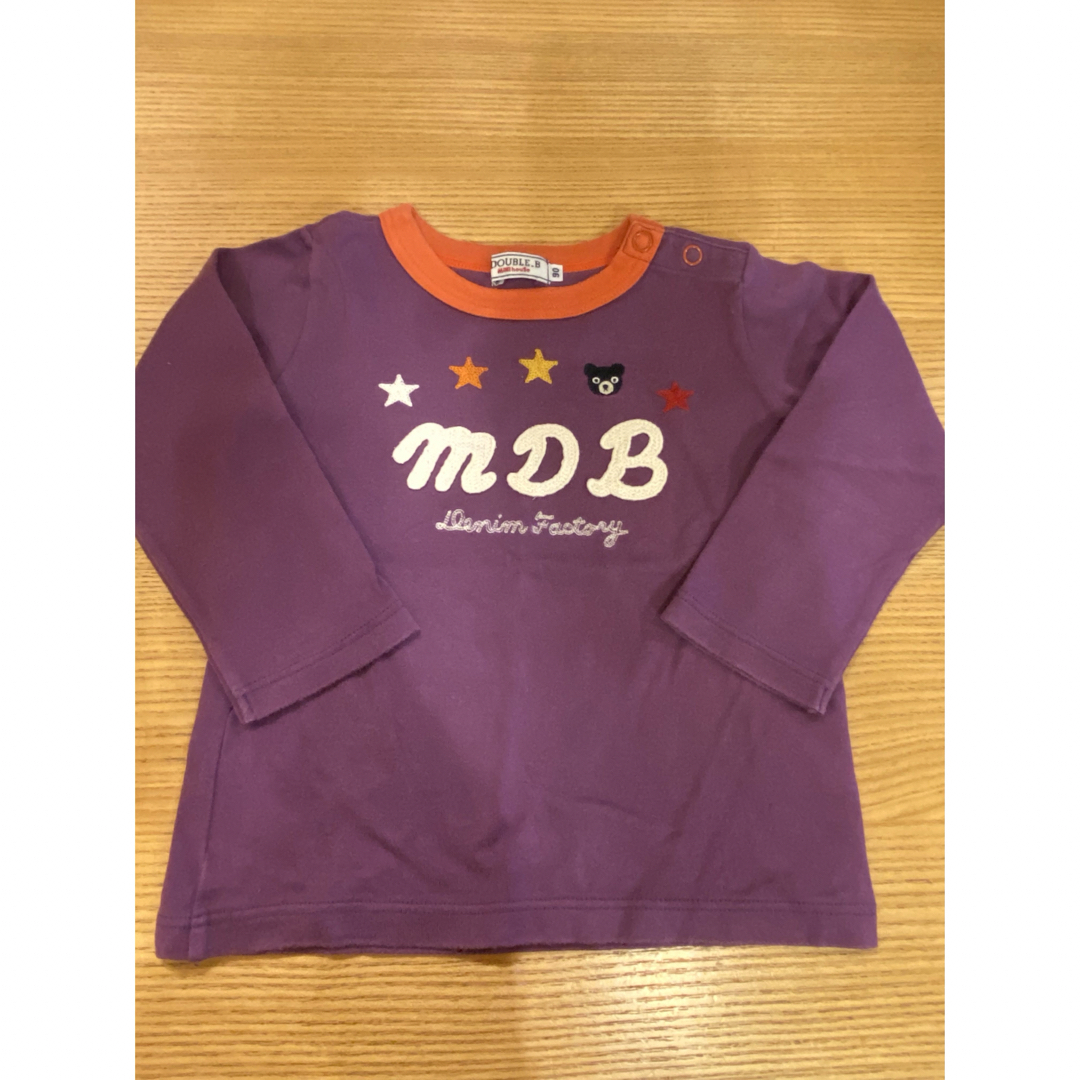 DOUBLE.B(ダブルビー)のダブルビー　長袖Tシャツ キッズ/ベビー/マタニティのキッズ服男の子用(90cm~)(Tシャツ/カットソー)の商品写真