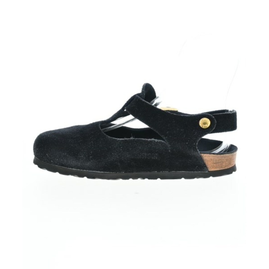 BIRKENSTOCK(ビルケンシュトック)のBIRKENSTOCK ビルケンシュトック サンダル 35(22.5cm位) 黒 【古着】【中古】 レディースの靴/シューズ(サンダル)の商品写真