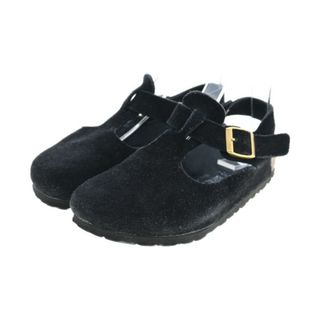 ビルケンシュトック(BIRKENSTOCK)のBIRKENSTOCK ビルケンシュトック サンダル 35(22.5cm位) 黒 【古着】【中古】(サンダル)