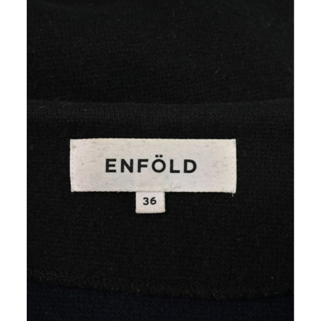 ENFOLD(エンフォルド)のENFOLD エンフォルド コート（その他） 36(S位) 黒 【古着】【中古】 レディースのジャケット/アウター(その他)の商品写真