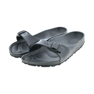 ビルケンシュトック(BIRKENSTOCK)のBIRKENSTOCK ビルケンシュトック サンダル 23cm 黒 【古着】【中古】(サンダル)