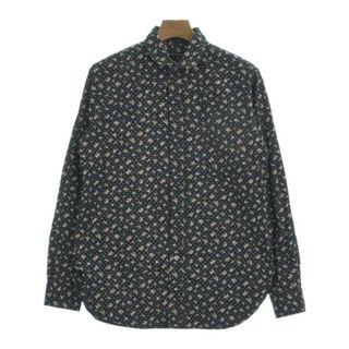 エンジニアードガーメンツ(Engineered Garments)のEngineered Garments カジュアルシャツ S 紺系(花柄) 【古着】【中古】(シャツ)