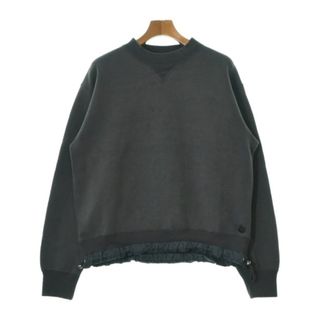 sacai - sacai サカイ スウェット 1(S位) グレー 【古着】【中古】