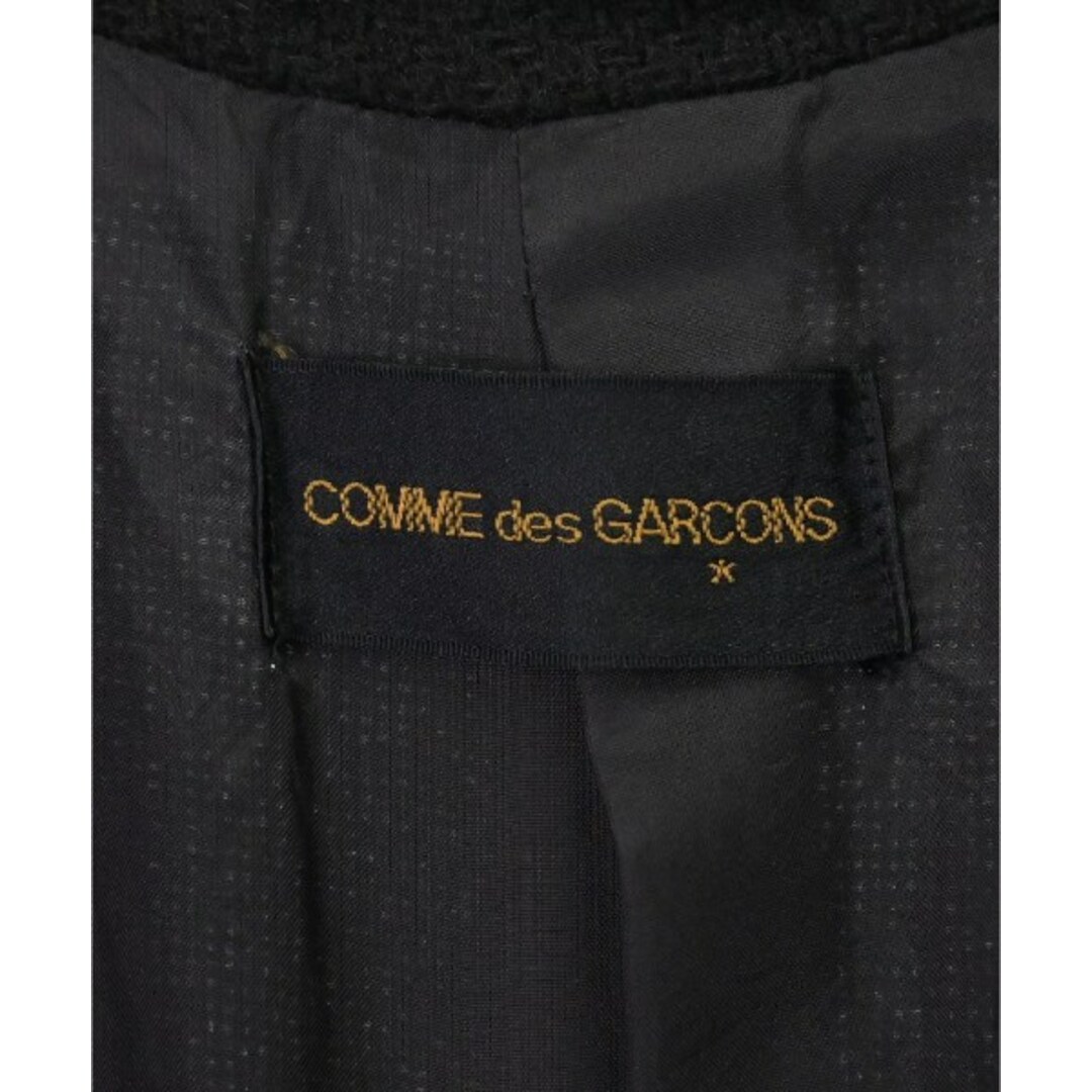 COMME des GARCONS(コムデギャルソン)のCOMME des GARCONS チェスターコート -(M位) 黒 【古着】【中古】 レディースのジャケット/アウター(チェスターコート)の商品写真