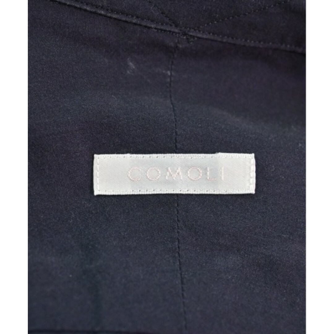 COMOLI(コモリ)のCOMOLI コモリ カジュアルシャツ 4(XL位) 紺 【古着】【中古】 メンズのトップス(シャツ)の商品写真
