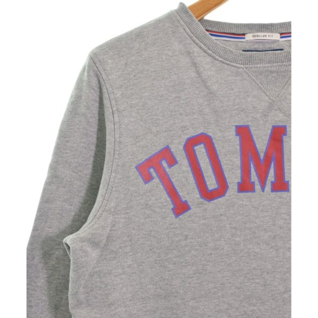 TOMMY HILFIGER(トミーヒルフィガー)のTOMMY HILFIGER トミーヒルフィガー スウェット S グレー 【古着】【中古】 メンズのトップス(スウェット)の商品写真