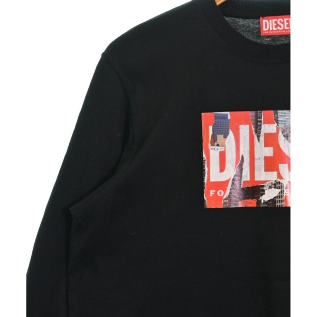 DIESEL(ディーゼル)のDIESEL ディーゼル Tシャツ・カットソー S 黒 【古着】【中古】 メンズのトップス(Tシャツ/カットソー(半袖/袖なし))の商品写真