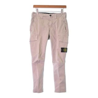 STONE ISLAND カーゴパンツ 28(S位) ベージュ 【古着】【中古】