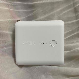 Anker モバイルバッテリー ホワイト(バッテリー/充電器)