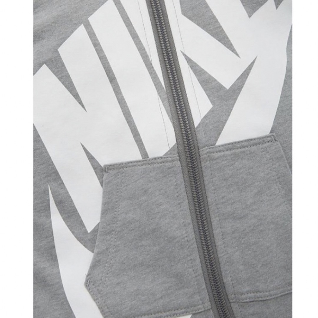 NIKE(ナイキ)の【NIKE】BABY Romper ロンパース Grey キッズ/ベビー/マタニティのベビー服(~85cm)(ロンパース)の商品写真