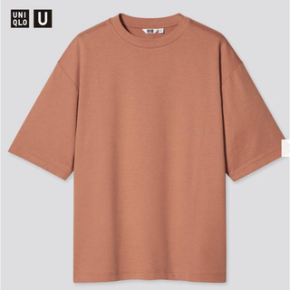 ユニクロ(UNIQLO)のユニクロ U エアリズムコットンオーバーサイズTシャツ（5分袖）(Tシャツ/カットソー(半袖/袖なし))