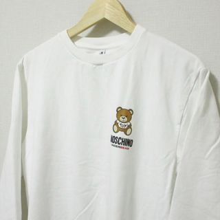 モスキーノ(MOSCHINO)の★最新作★MOSCHINO スウェット Ｍ　トレーナー スウェット 長袖Tシャツ(スウェット)