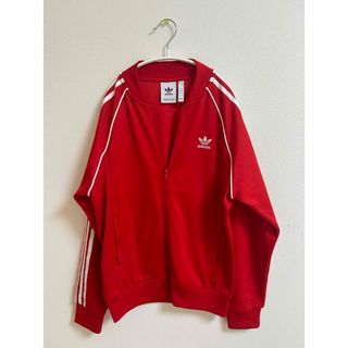 オリジナルス(Originals（adidas）)のadidas アディダス　ジャージ　赤　M(ジャージ)