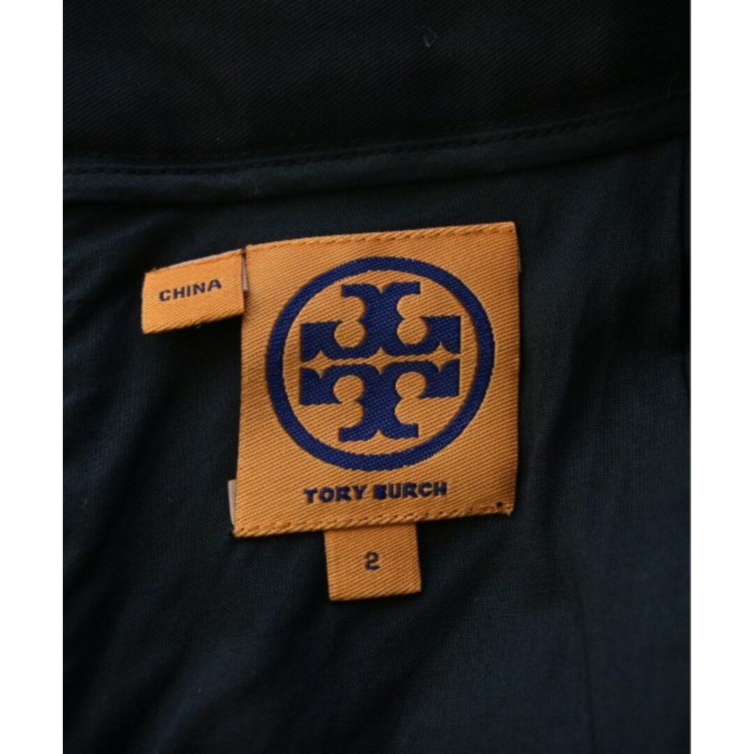 Tory Burch(トリーバーチ)のTORY BURCH トリーバーチ ひざ丈スカート 2(M位) 黒 【古着】【中古】 レディースのスカート(ひざ丈スカート)の商品写真