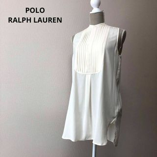 ポロラルフローレン(POLO RALPH LAUREN)のPOLO RALPH LAUREN★ノースリーブ★タック★ブラウス★トロミ(シャツ/ブラウス(半袖/袖なし))