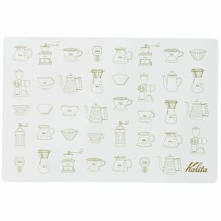 【色: グレー】カリタ Kalita コーヒー ランチョンマット 29×43cm(その他)