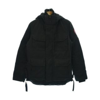 カナダグース(CANADA GOOSE)のCANADA GOOSE カナダグース ダウンコート XS 黒 【古着】【中古】(その他)