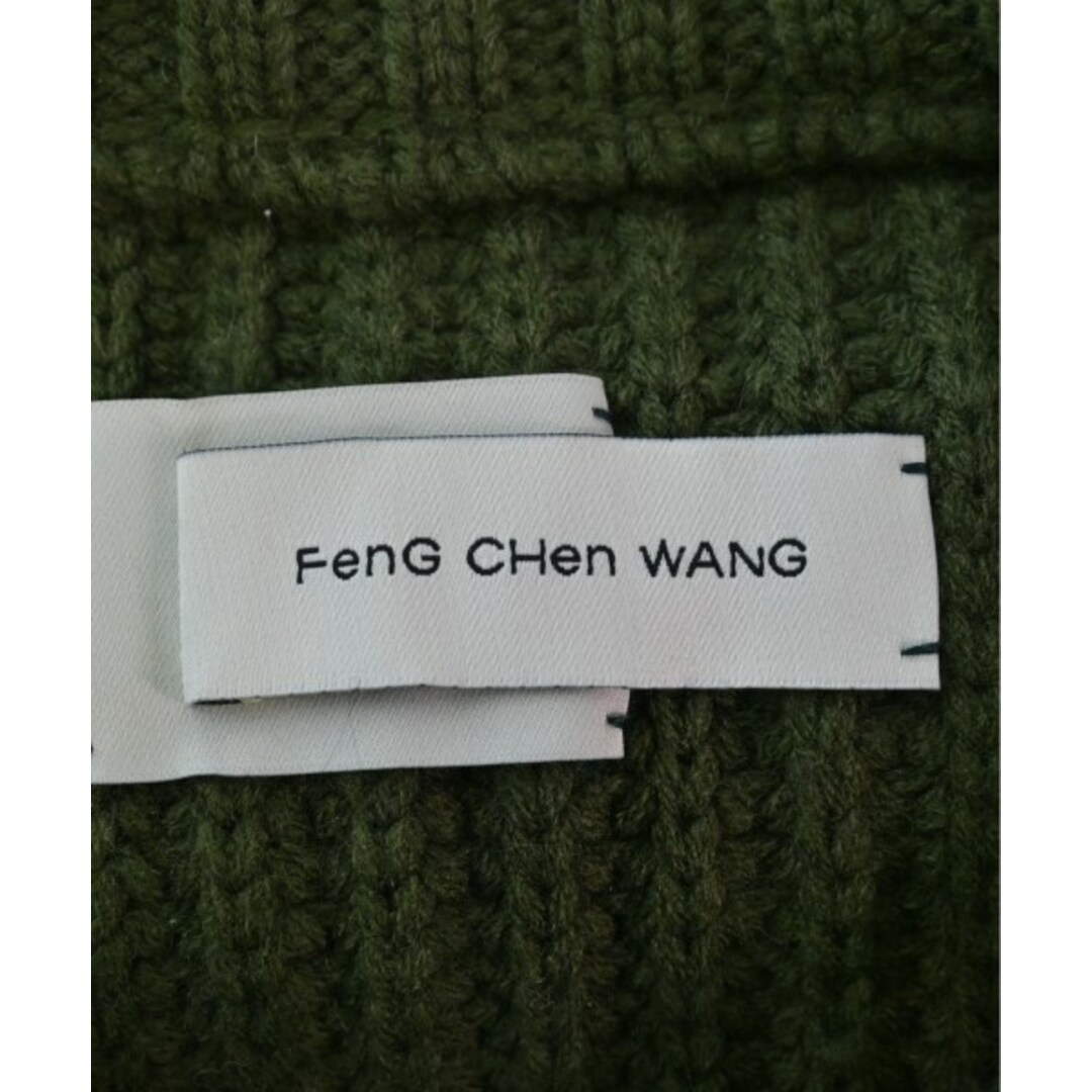 Feng Chen Wang フェンチェンワン ベスト M カーキ 【古着】【中古】 メンズのトップス(ベスト)の商品写真
