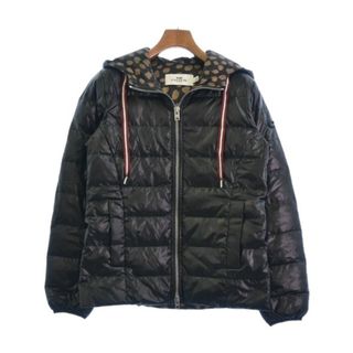 COACH - COACH コーチ ダウンジャケット/ダウンベスト XS 黒 【古着】【中古】