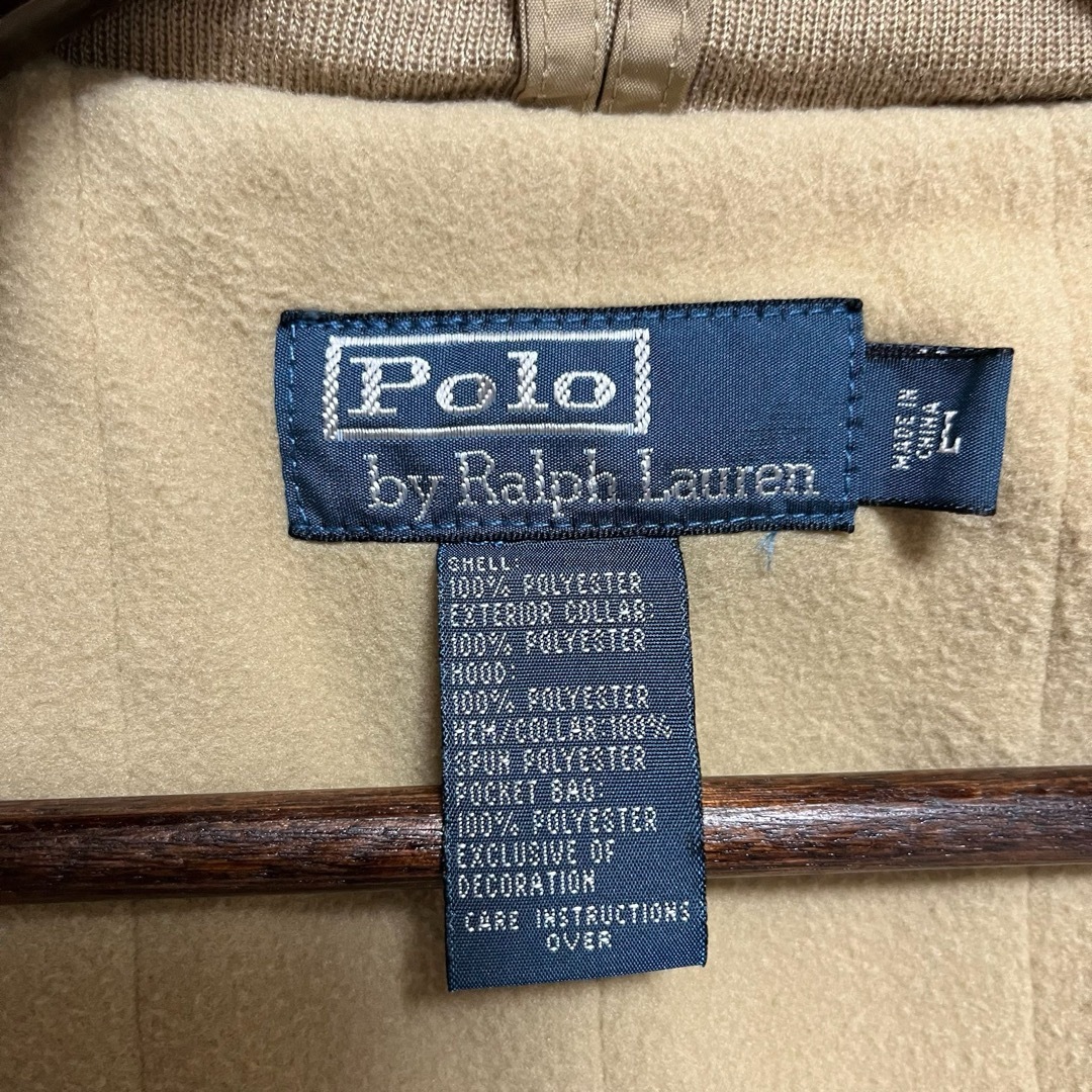 Ralph Lauren(ラルフローレン)の★ラルフローレン ブルゾン ジャケット ベージュ 紺ポニー刺繍 内側フリース メンズのジャケット/アウター(ブルゾン)の商品写真