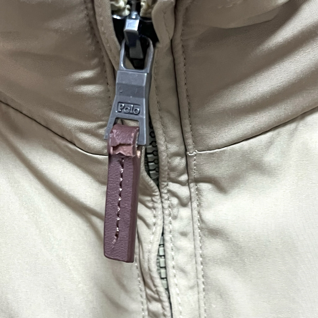 Ralph Lauren(ラルフローレン)の★ラルフローレン ブルゾン ジャケット ベージュ 紺ポニー刺繍 内側フリース メンズのジャケット/アウター(ブルゾン)の商品写真