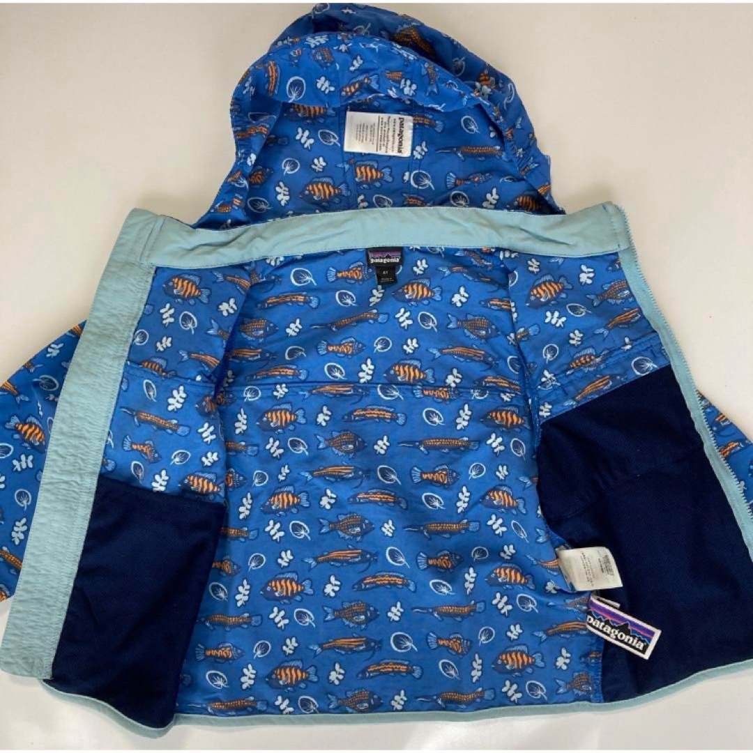 patagonia(パタゴニア)の綺麗☆patagonia　ベビー　バギーズジャケット4T キッズ/ベビー/マタニティのキッズ服男の子用(90cm~)(ジャケット/上着)の商品写真