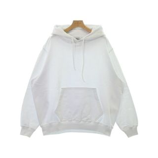 エムエスジイエム(MSGM)のMSGM エムエスジーエム パーカー XS 白 【古着】【中古】(パーカー)