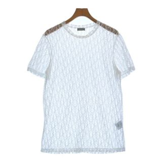 ディオールオム(DIOR HOMME)のDior Homme ディオールオム Tシャツ・カットソー L 白(総柄) 【古着】【中古】(Tシャツ/カットソー(半袖/袖なし))