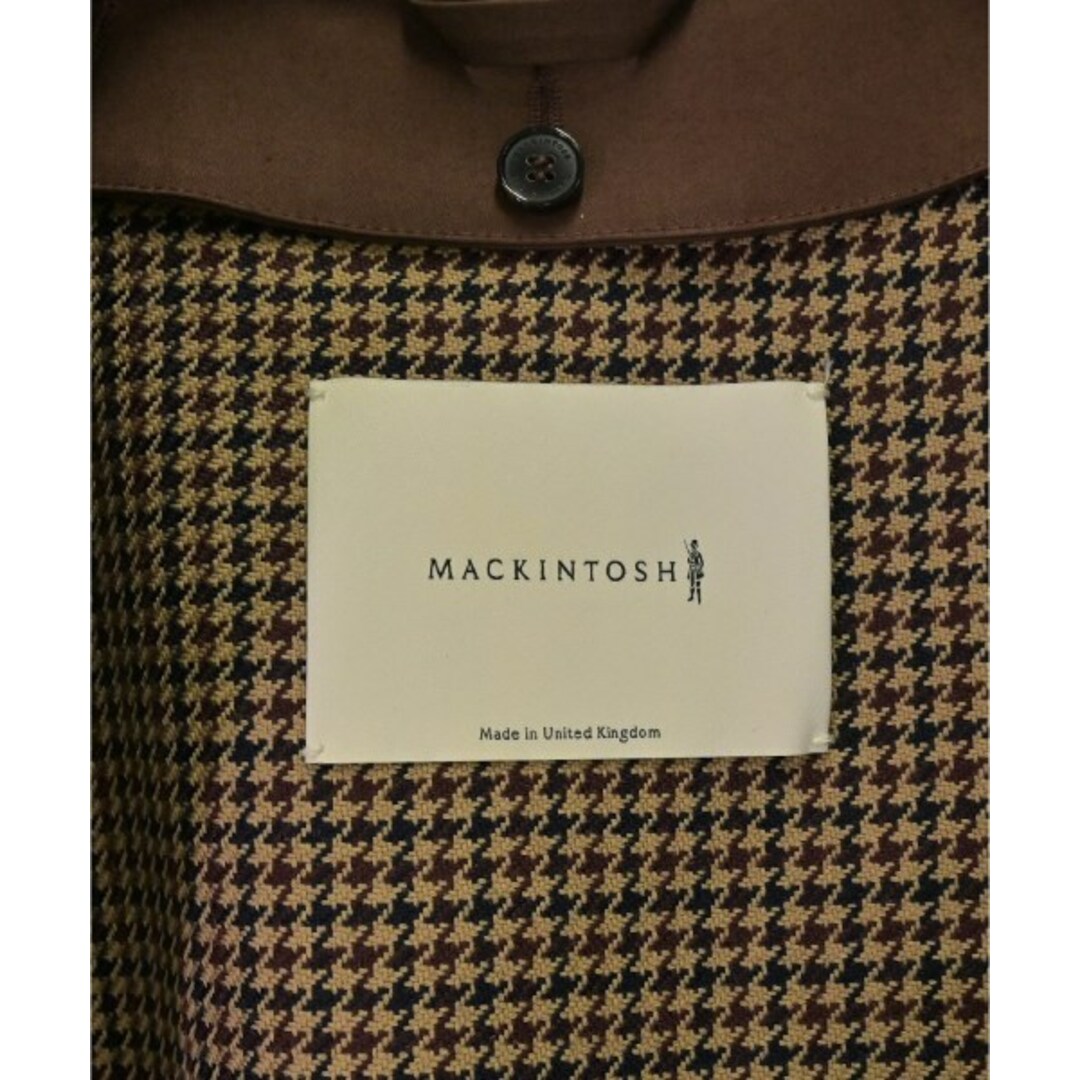 MACKINTOSH(マッキントッシュ)のMACKINTOSH マッキントッシュ ステンカラーコート 38(M位) 茶 【古着】【中古】 メンズのジャケット/アウター(ステンカラーコート)の商品写真