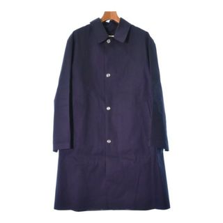 マッキントッシュ(MACKINTOSH)のMACKINTOSH マッキントッシュ ステンカラーコート 38(M位) 紺 【古着】【中古】(ステンカラーコート)