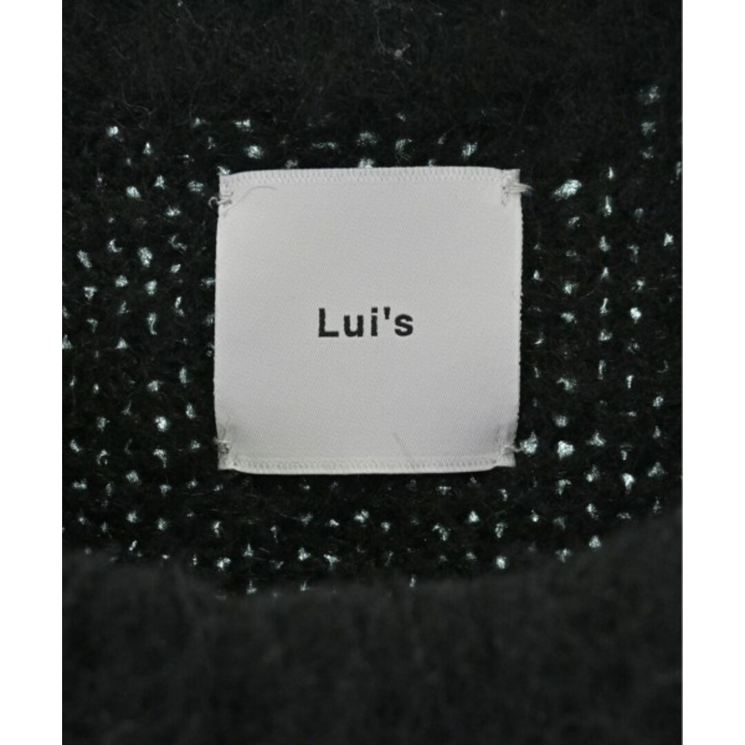 Lui's(ルイス)のLui's ルイス ニット・セーター M 黒 【古着】【中古】 メンズのトップス(ニット/セーター)の商品写真